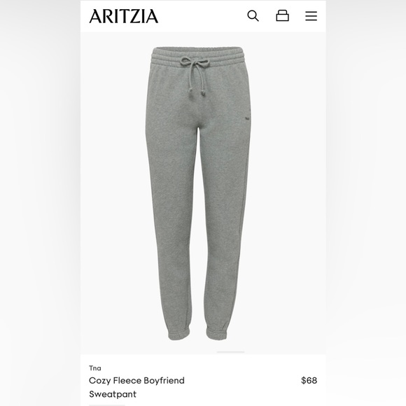 Tna boyfriend sweatpants from aritzia - Picture 2 of 2